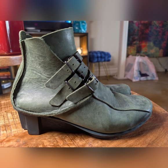 Trippen Kelut Leather Boots Size 40 - Picture 4 of 12